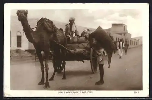 AK Maala, Beladen von Kamelen und Karren
