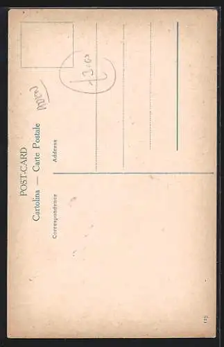 AK Grand Dervish, Aden, arabische Volkstypen