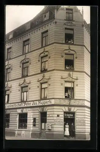 Foto-AK Köln-Neustadt, Gasthof Peter Jos. Huppertz, Otto-Fischer-Strasse Ecke Zülpicher Strasse