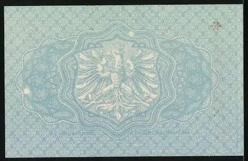 Notgeld Frankfurt a. M., 1917, 50 Pfennig, Stadtgutschein mit Adler und Seriennummer