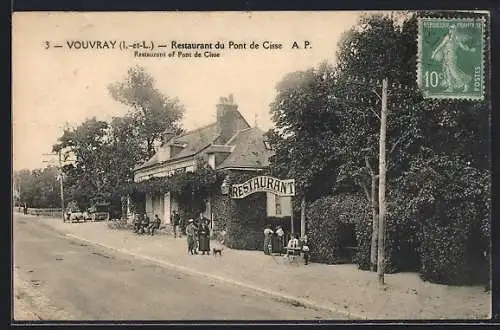 AK Vouvray /I.-et-L., Restaurant du Pont de Cisse