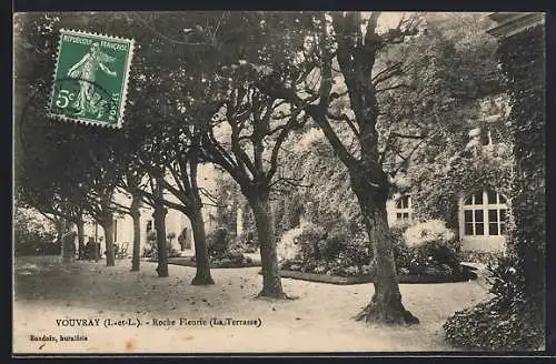 AK Vouvray /I.-et-L., ROche Fleurie, La Terrasse