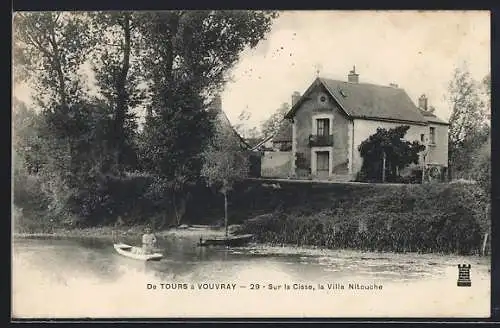 AK Tours, De Tours à Vouvray, Sur la Cisse, La Villa Nitouche