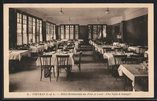 AK Vouvray, Hotel-Restaurant du Pont de Cisse, Une Salle à Manger