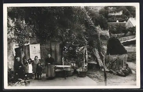 AK Vouvray-les-Vins, L`Echeneau, Habitations Troglodytes