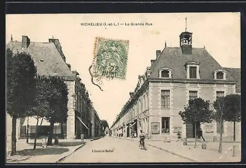 AK Richelieu, Grande Rue et Hôtel de Ville