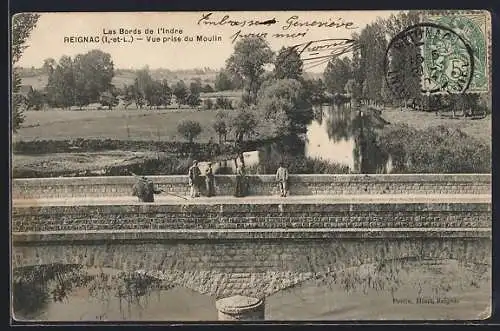 AK Reignac, Vue prise du Moulin