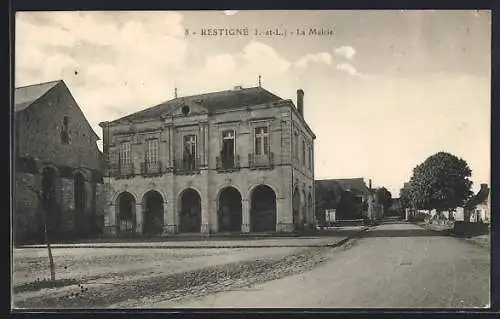 AK Restigné /I.-et-L., La Mairie