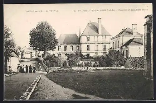 AK Preuilly-sur-Claise, Hospice et École des Filles