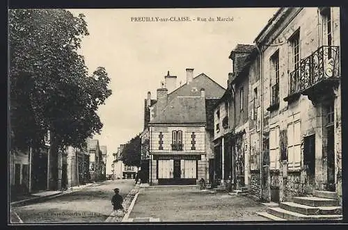 AK Preuilly-sur-Claise, Rue du Marché