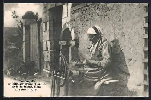 AK Rilly-sur-Vienne, Tourangelle