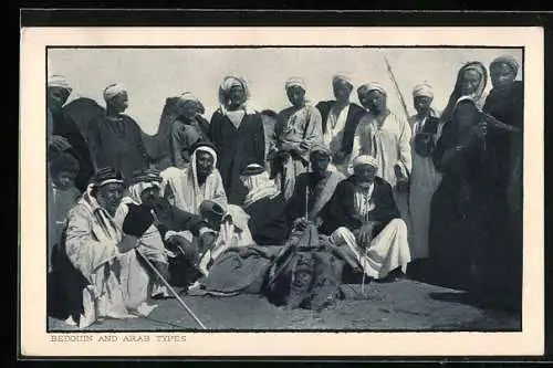 AK Bedouin and Arab Types