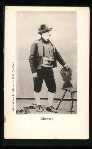 AK Meran, Meraner in Tracht