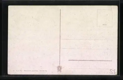 AK Betende Muselmänner vor der Moschee, Muslime