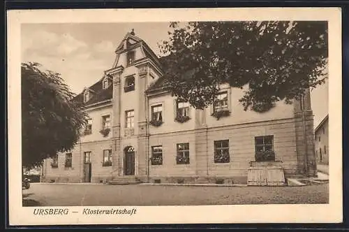 AK Ursberg, Klosterwirtschaft, Hausansicht