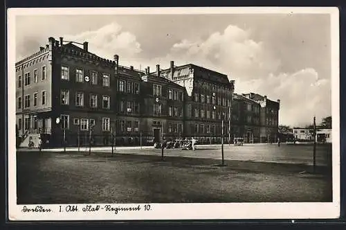 AK Dresden-Neustadt, König Georg Kaserne