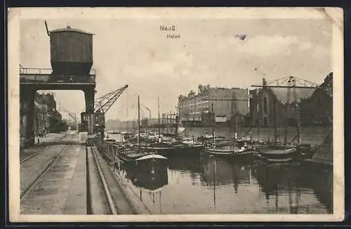 AK Neuss, Partie am Hafen