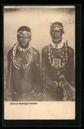 AK Zulus in Marriage Costume