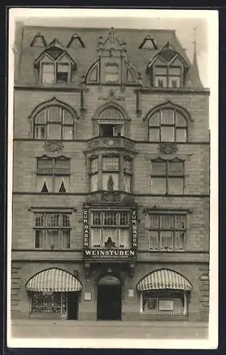 AK Köln, Gasthaus zum Raben am Heumarkt 23