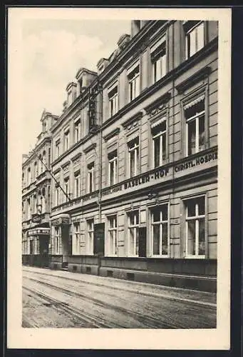 AK Köln, Hotel Terminus und Baseler Hof, Hospiz, Hermannstrasse 5-19 und Johannisstrasse 39-41a