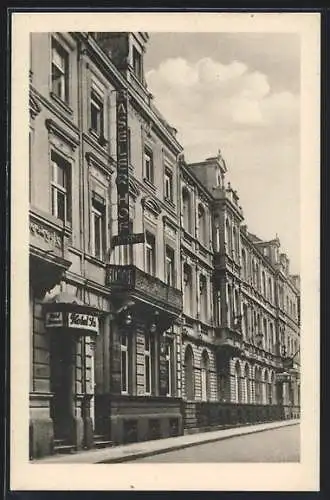 AK Köln, Hotel Terminus und Baseler Hof, Hospiz, Hermannstrasse 5-19 und Johannisstrasse 39-41a