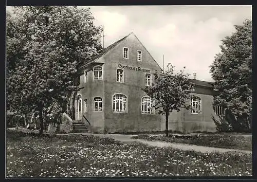 AK Kemnitz / Löbau, Gasthaus Zum Russen