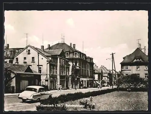 AK Ebersbach /Sa., Parfümerie in der Bahnhofstrasse