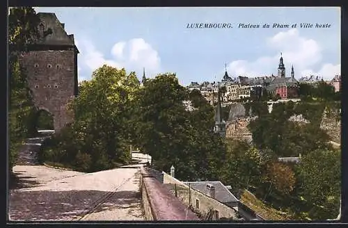 AK Luxembourg, Plateau du Rham et Ville haute