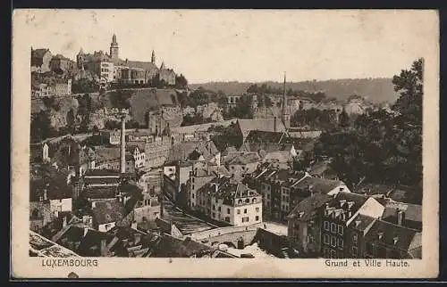 AK Luxemburg, Corniche, Neuenweg und Bock