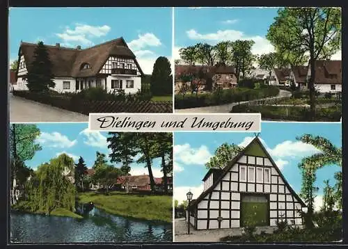 AK Dielingen, Niedersachsenhaus, Haldern, Kleine Lohne in Dümmersee