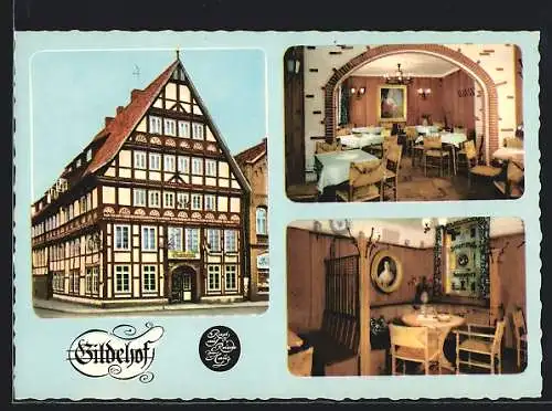 AK Stadthagen, Hotel-Restaurant Gildehof, Bes. Werner Hildebrand, Markt 8