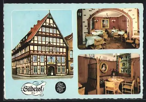 AK Stadthagen, Hotel-Restaurant Gildehof, Inh. Werner Hildebrand, Markt 8