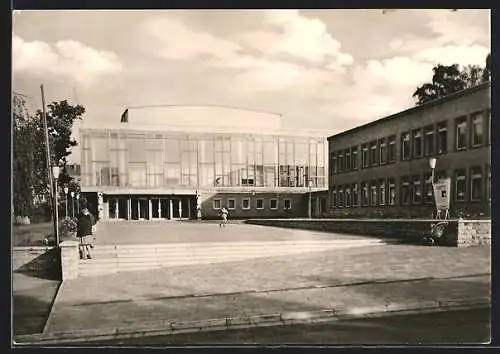 AK Heiligenstadt /Eichsfeld, Partie am Kulturhaus