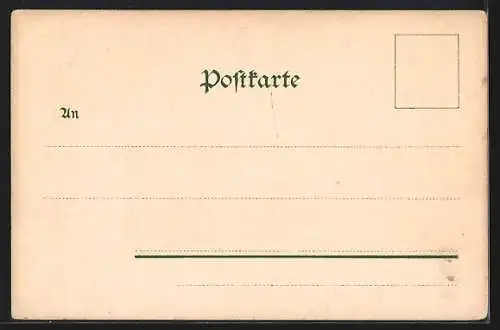 AK Rudelsburg, ds Bismarckdenkmal