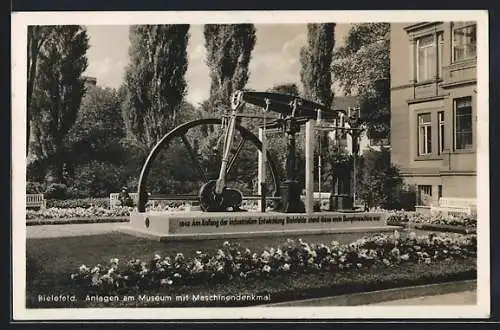 AK Bielefeld, Anlagen mit Maschinendenkmal