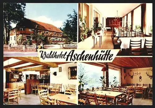 AK Osterode /Harz, Waldhotel Aschenhütte