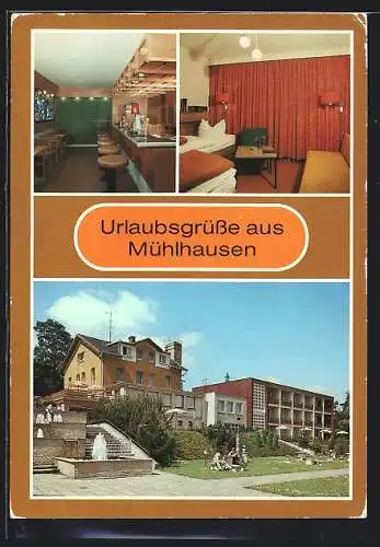 AK Mühlhausen / Bad Elster, Betriebsferienheim des VEB Kraftfahrzeugwerk Ernst Grube Werdau