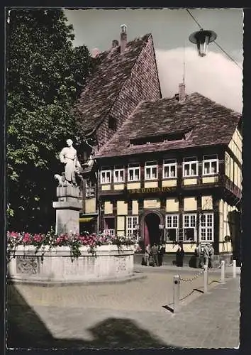 AK Einbeck /Hann., Till-Eulenspiegel-Brunnen
