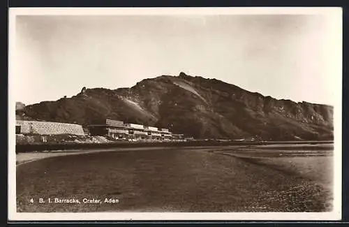 AK Aden, B. I. Barracks, Crater