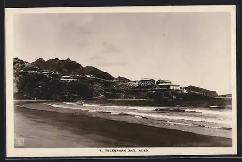 AK Aden, Panorama mit Strandmotiv