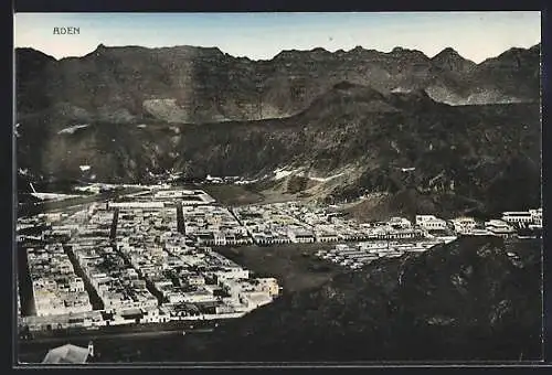 AK Aden, Gesamtansicht vom Berg aus