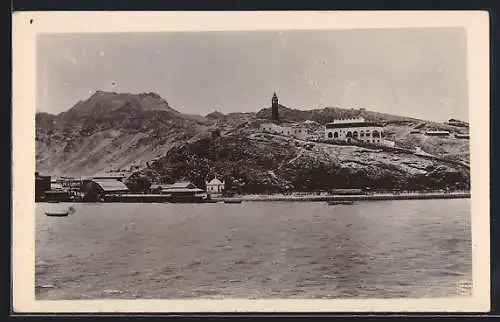 AK Aden, Blick zum Hafen, Harbour