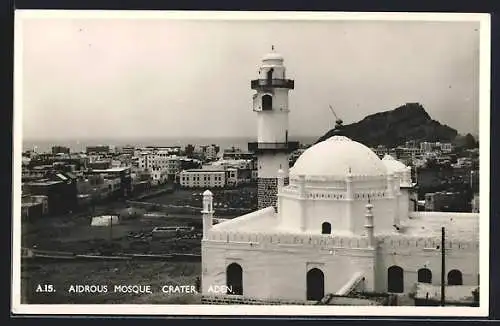 AK Crater /Aden, Aidrous Mosque