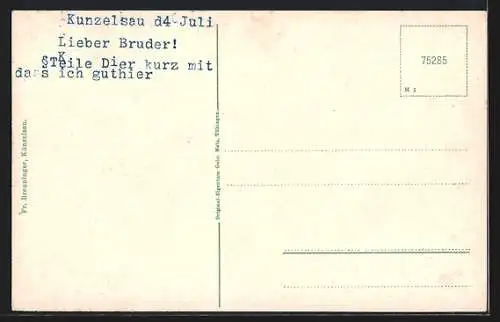 AK Künzelsau, Partie bei der Kocherbrücke