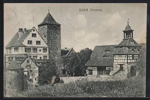 AK Gerabronn, Partie am Schloss Morstein