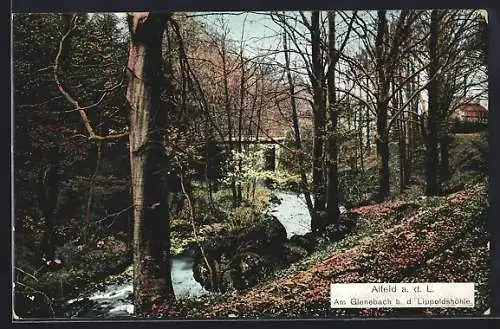 AK Alfeld a. d. L., Am Glenebach b. d. Lippoldshöhe