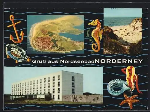 AK Norderney, Klimatologische Hautklinik