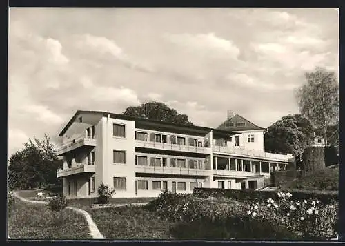 AK Badenweiler /Südl. Schwarzwald, Das Gasthaus Vogesenblick der Geschwister Rall