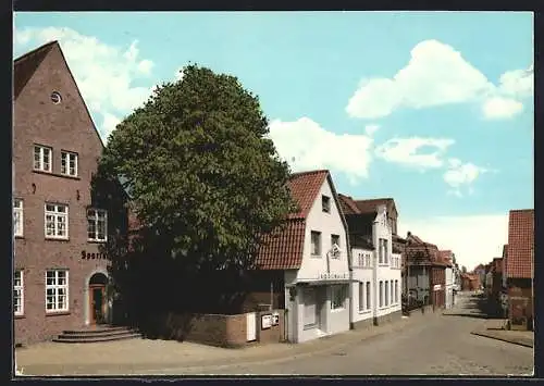 AK Garding /Eiderstedt, Markt und Engelstrasse