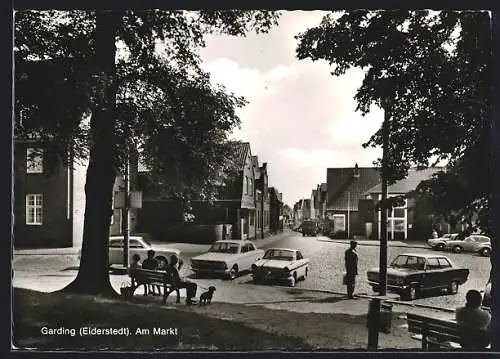 AK Garding /Eiderstedt, Partie am Markt